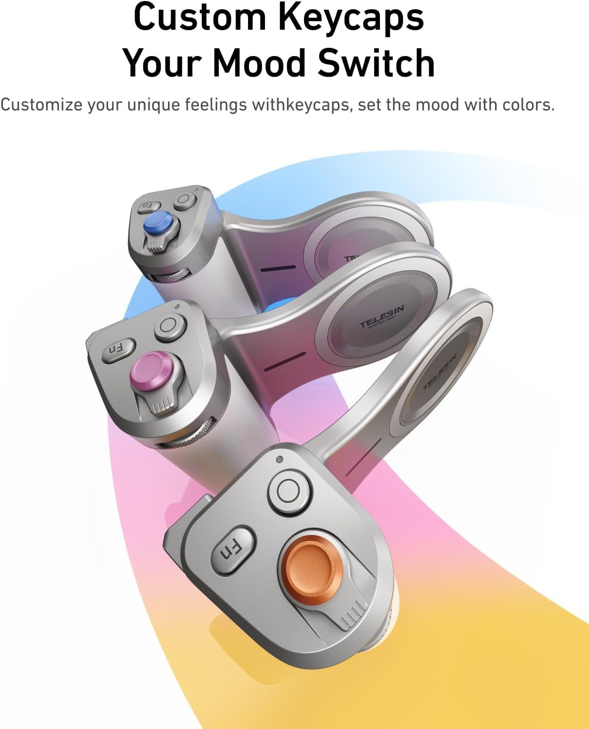 Pro Shot Imaging Grip + Beauty Selfie Flash Light Bundle Kit | DSLR Style Feel, Ergonomic Grip, Strong Magnetic Hold | Magsafe Creator Kit for Iphone & Android | for Selfie, Youtube, Zoom Call
