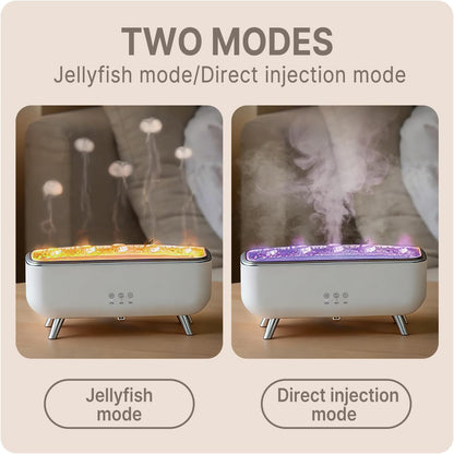 Jellyfish Humidifier & Diffuser with Remote, 300ML, 7 Colors, Auto Off