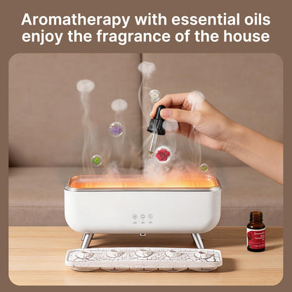 Jellyfish Humidifier & Diffuser with Remote, 300ML, 7 Colors, Auto Off