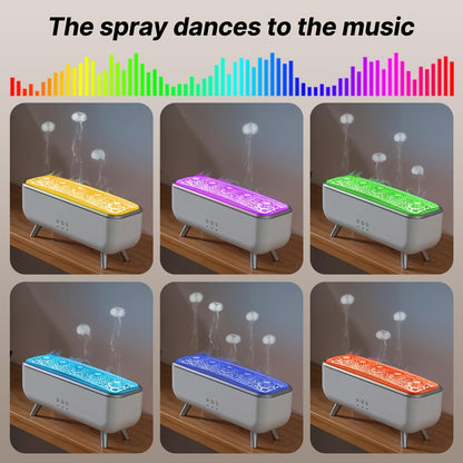 Jellyfish Humidifier & Diffuser with Remote, 300ML, 7 Colors, Auto Off